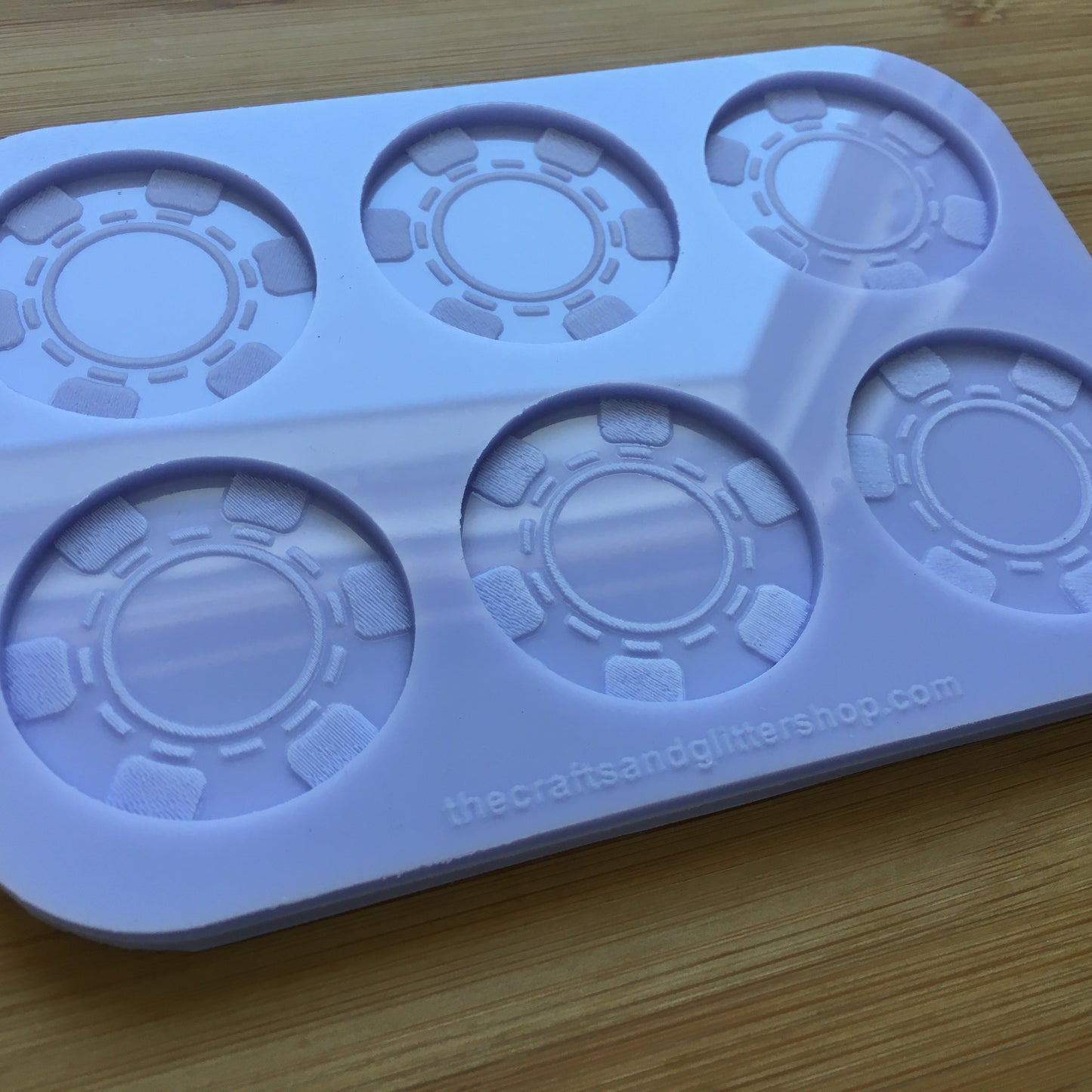 Poker Chip Silicone Mold - The Crafts and Glitter Shop