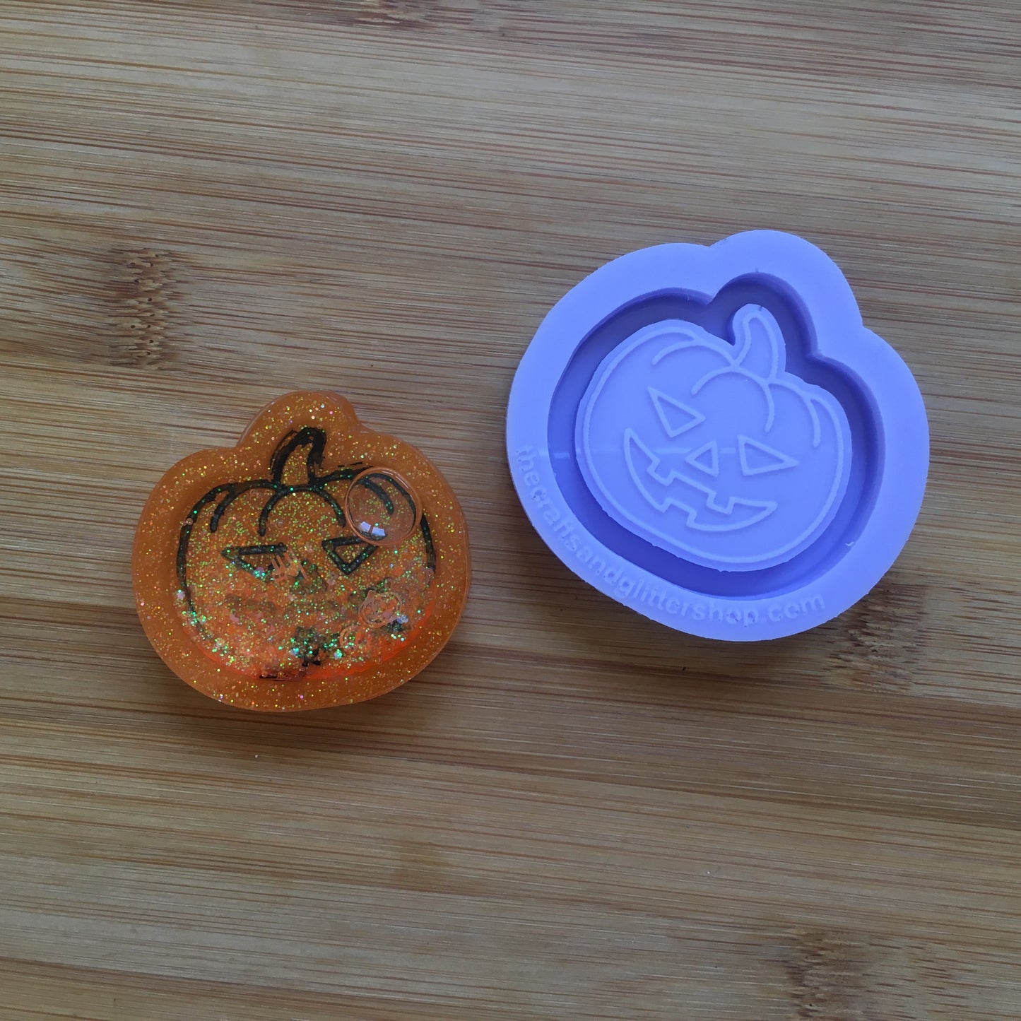 Pumpkin Shaker Silicone Mold - The Crafts and Glitter Shop