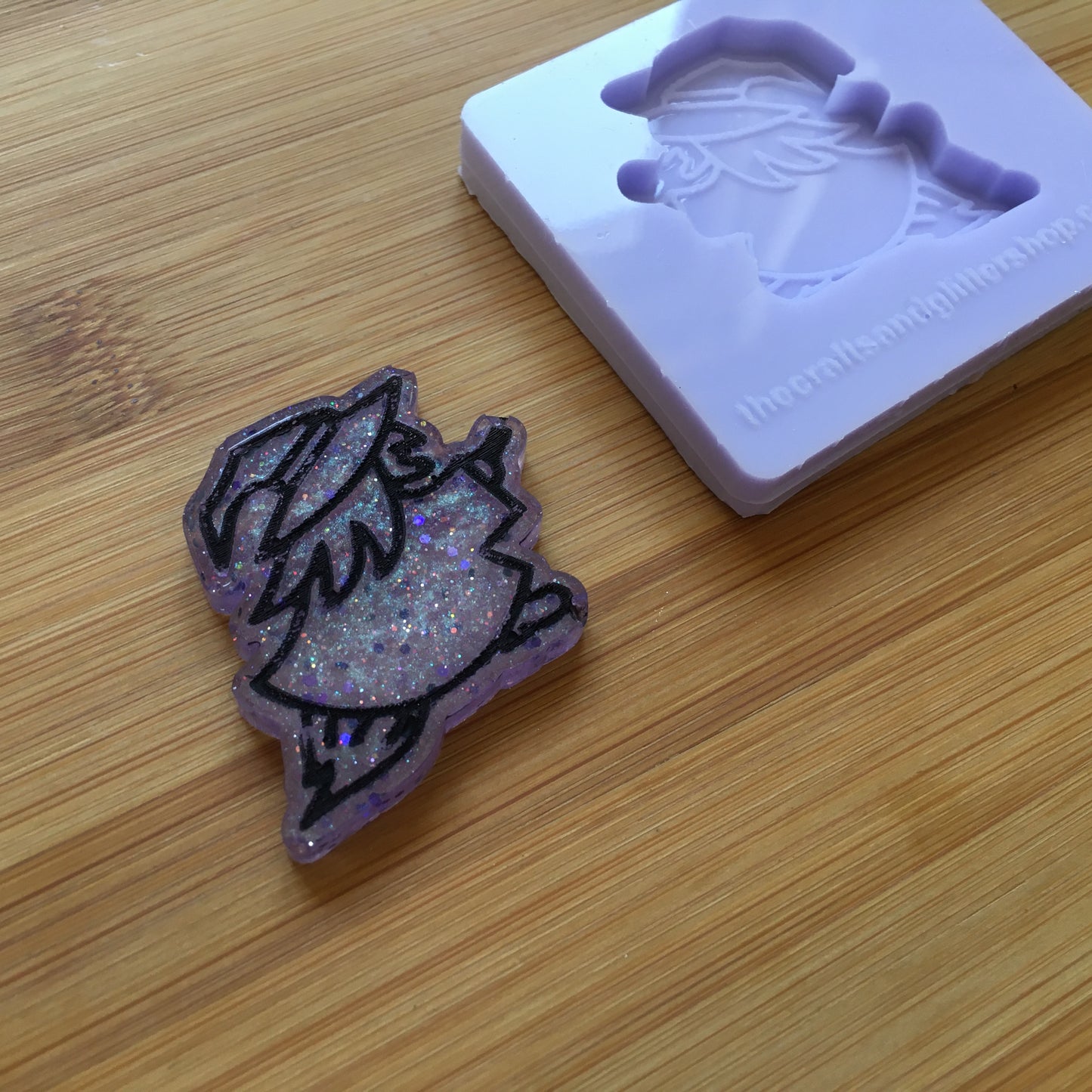 Witch Silicone Mold - The Crafts and Glitter Shop