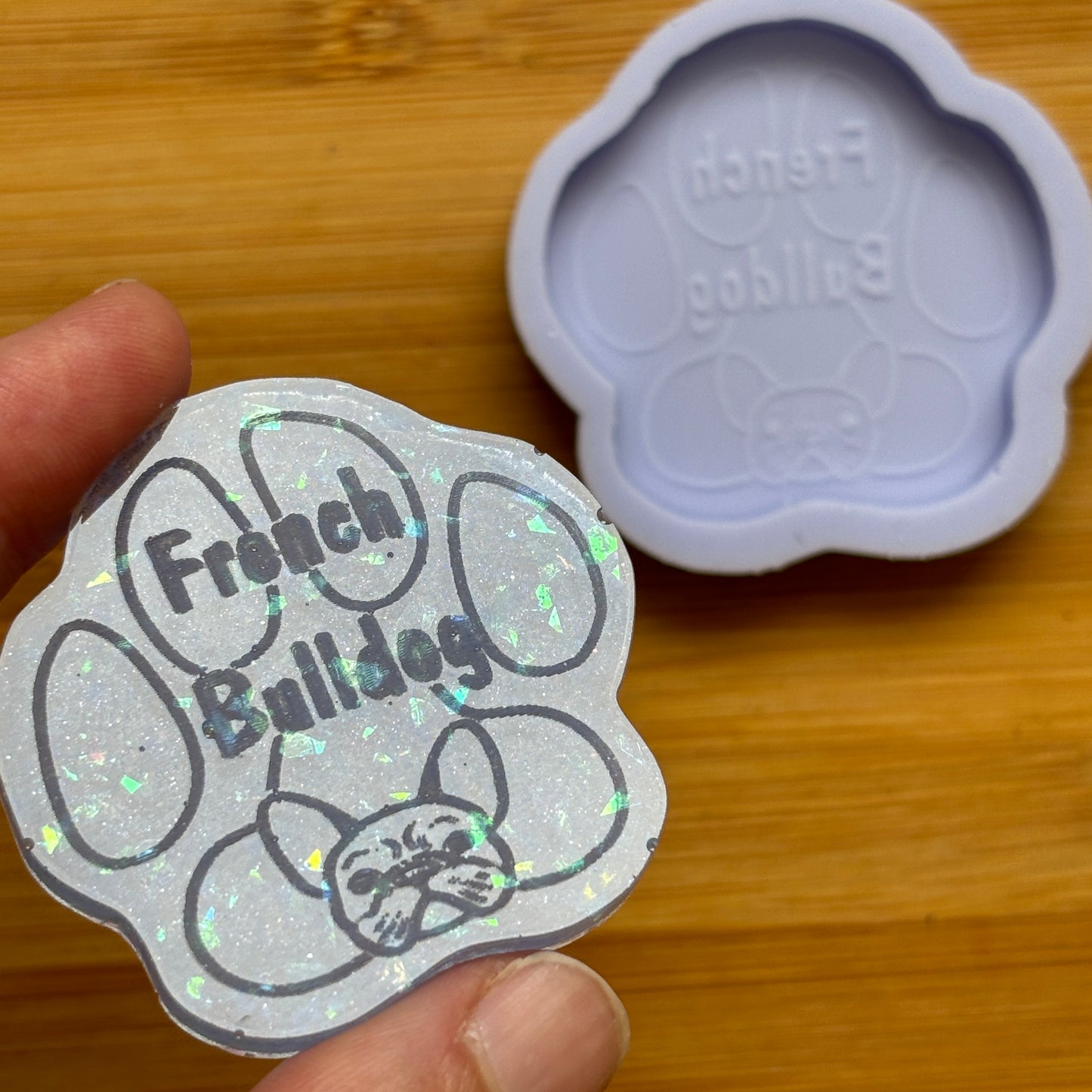 French Bulldog Silicone Mold - The Crafts and Glitter Shop