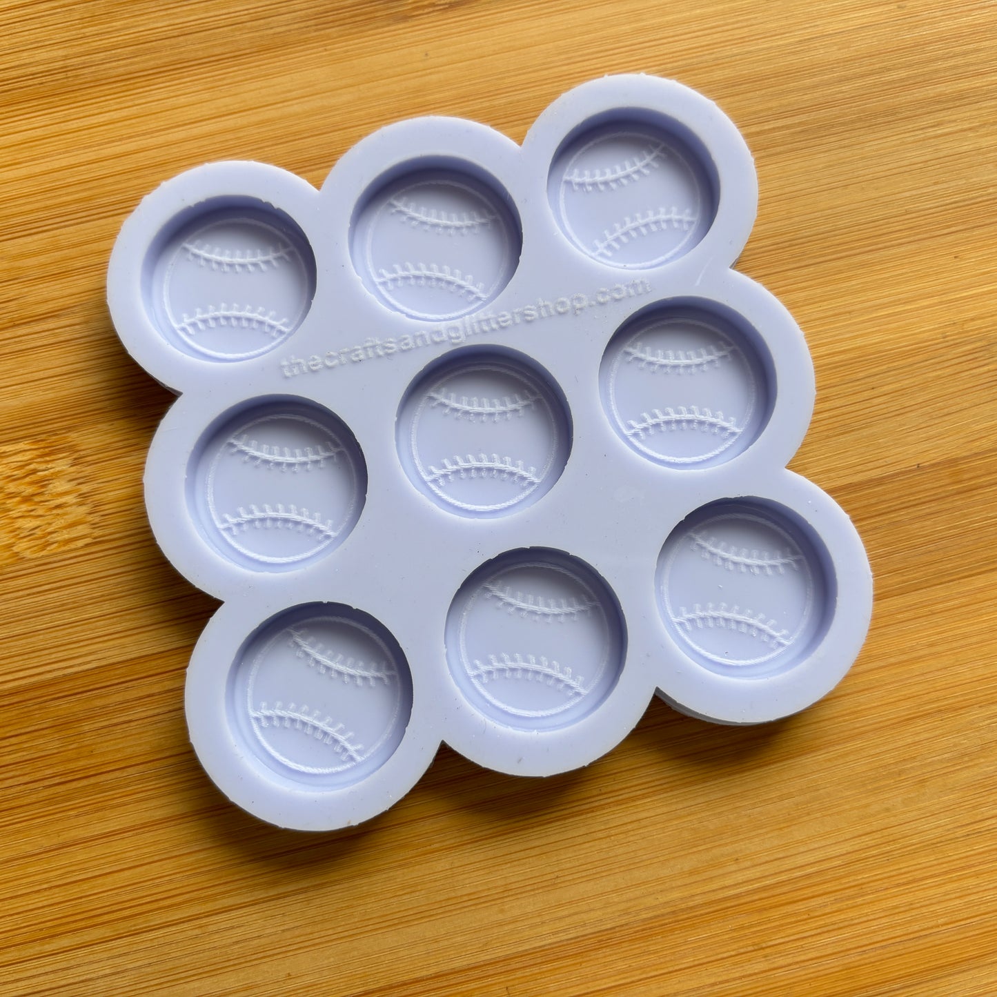 1" Baseball Silicone Mold - The Crafts and Glitter Shop