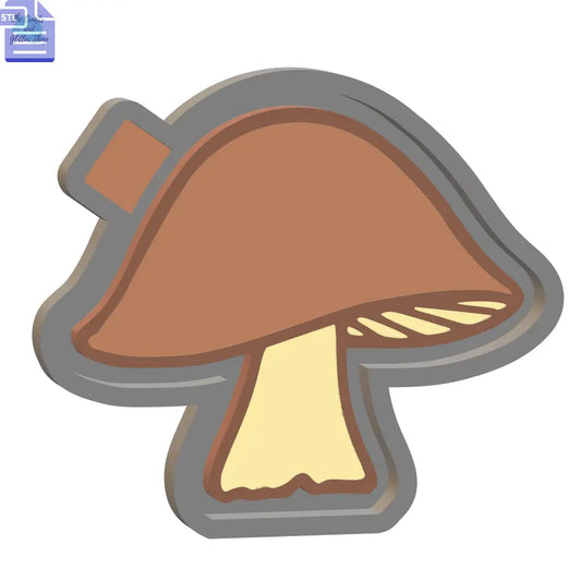 Mushroom Silicone Mold Housing STL File - The Crafts and Glitter Shop