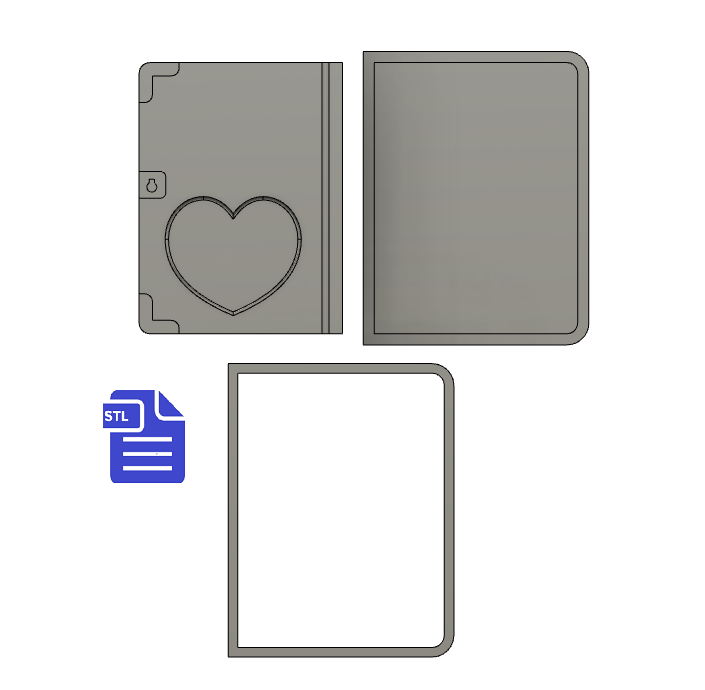 Diary Bath Bomb Mold STL File - for 3D printing - FILE ONLY - The Crafts and Glitter Shop