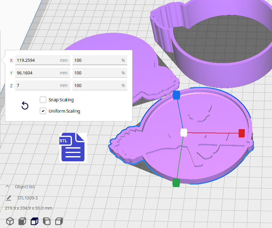 3pc Kiki's Delivery Service Bath Bomb Mold STL File - for 3D printing - FILE ONLY - The Crafts and Glitter Shop
