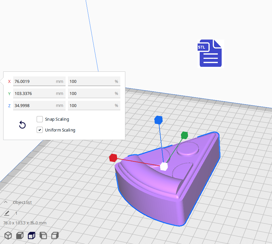 3pc Pizza Slice Bath Bomb Mold STL File - for 3D printing - FILE ONLY - The Crafts and Glitter Shop