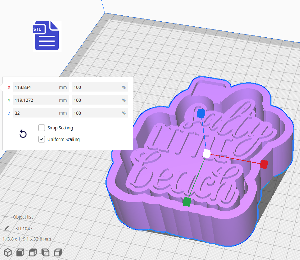 Salty Little Beach Silicone Mold Housing STL File - The Crafts and Glitter Shop