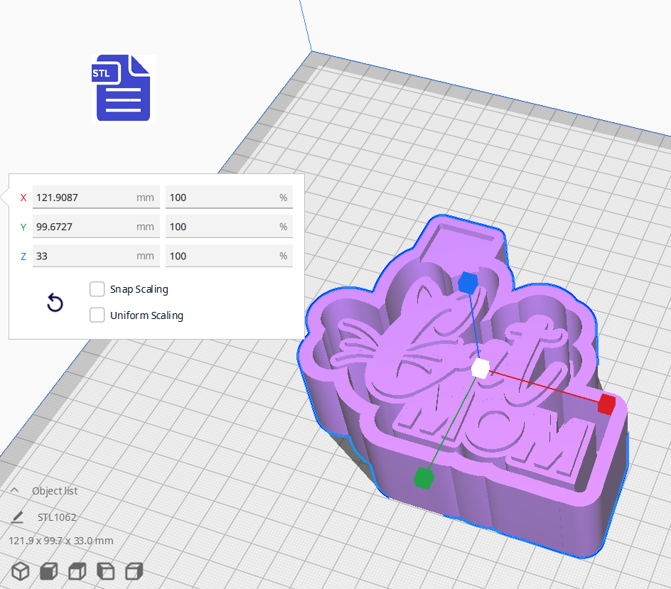 Cat Mom Silicone Mold Housing STL File - The Crafts and Glitter Shop