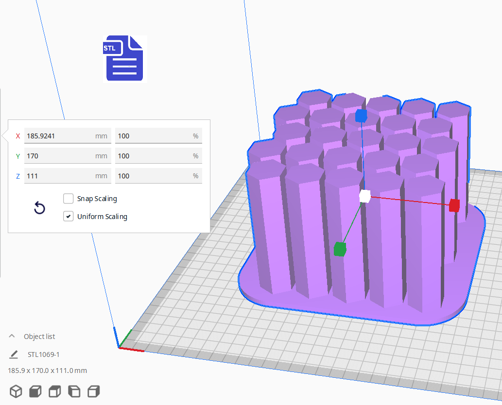 Hexagon Embed Tray Bath Bomb Mold STL File - The Crafts and Glitter Shop