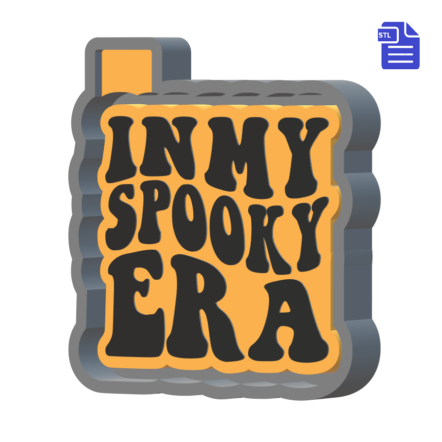 In My Spooky Era Silicone Mold Housing STL File - The Crafts and Glitter Shop