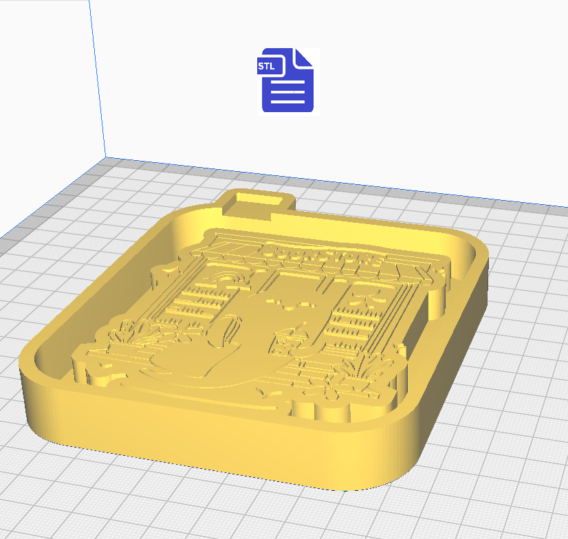 Book Shopping Ghost Silicone Mold Housing STL File - The Crafts and Glitter Shop