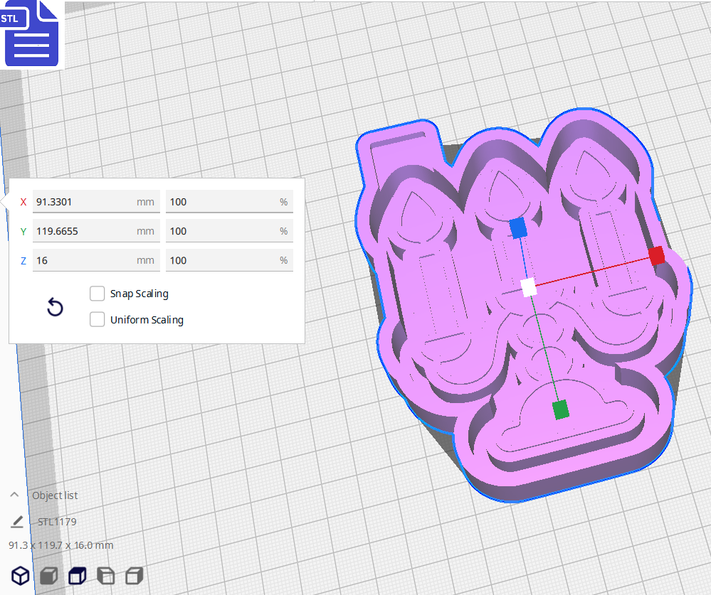 Candles Silicone Mold Housing STL File - The Crafts and Glitter Shop