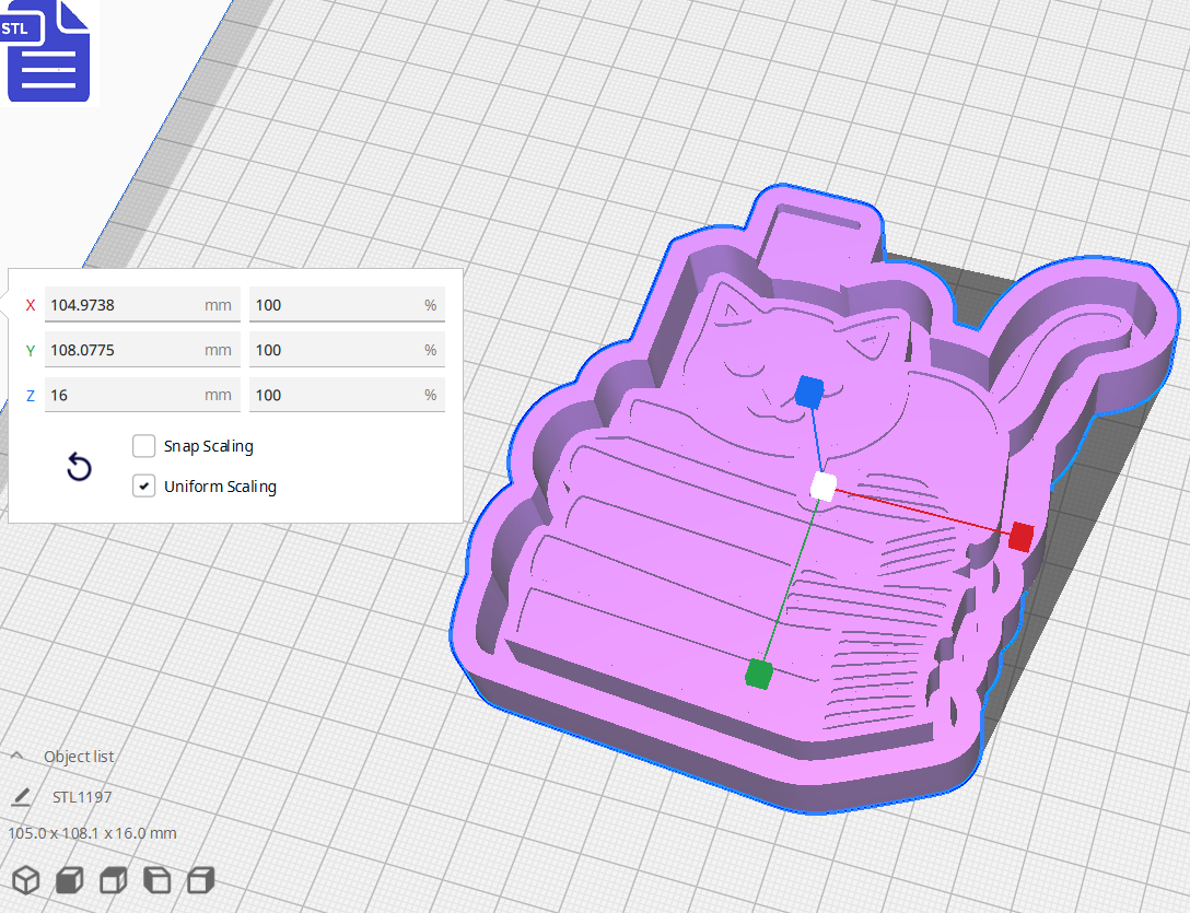 Sleeping Cat on Book Pile Silicone Mold Housing STL File - The Crafts and Glitter Shop