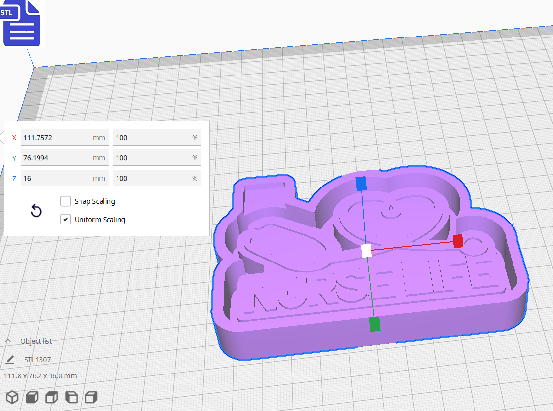 Nurse Life Silicone Mold Housing STL File - The Crafts and Glitter Shop