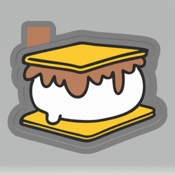 S'more Silicone Mold Housing STL File - The Crafts and Glitter Shop