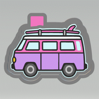 Surfer Van Silicone Mold Housing STL File - The Crafts and Glitter Shop
