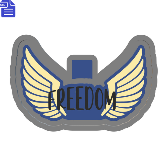 Freedom Silicone Mold Housing STL File - The Crafts and Glitter Shop