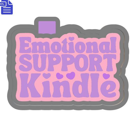 Emotional Support Silicone Mold Housing STL File - The Crafts and Glitter Shop