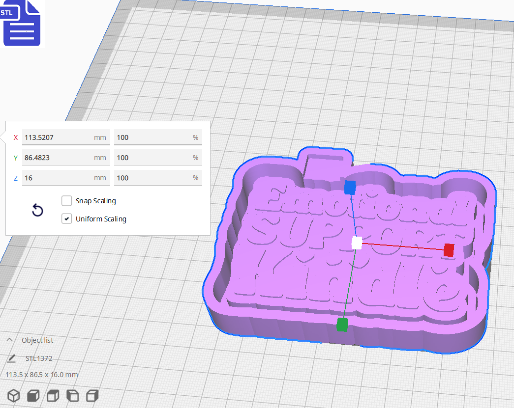 Emotional Support Silicone Mold Housing STL File - The Crafts and Glitter Shop
