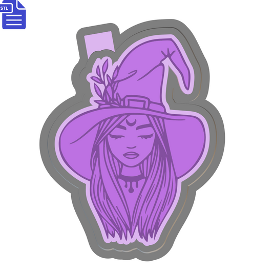 Witch Silicone Mold Housing STL File - The Crafts and Glitter Shop