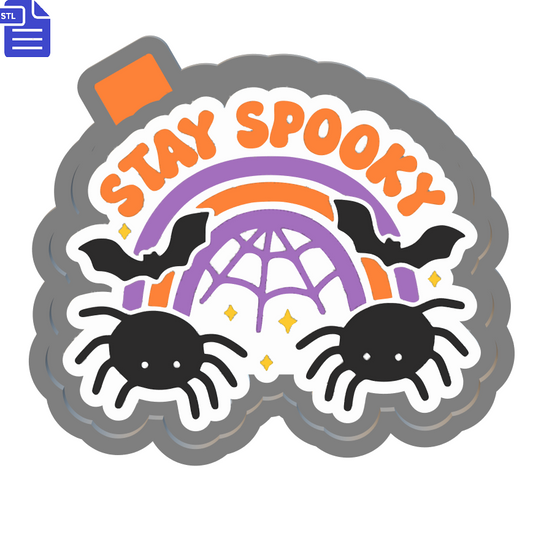 Stay Spooky Silicone Mold Housing STL File - The Crafts and Glitter Shop