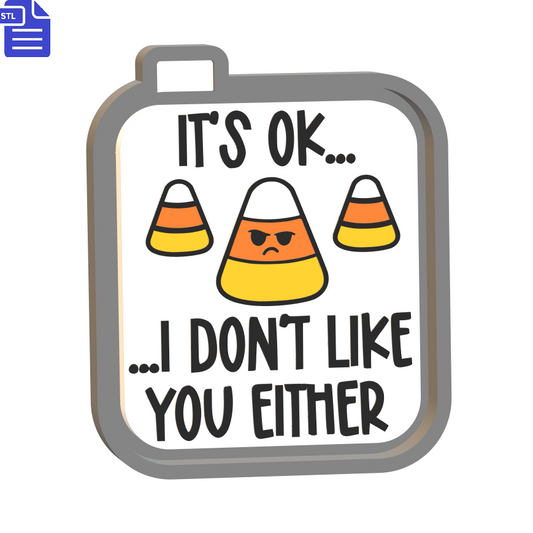 I Don't Like You Silicone Mold Housing STL File - The Crafts and Glitter Shop