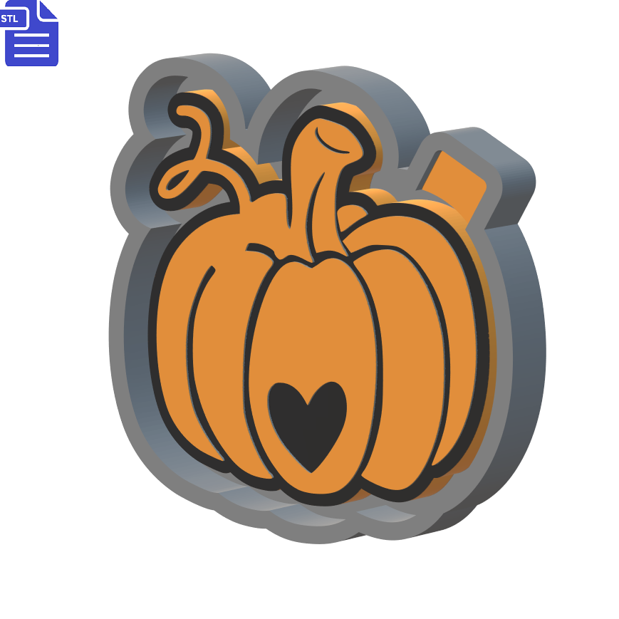 Pumpkin Silicone Mold Housing STL File - The Crafts and Glitter Shop