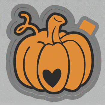Pumpkin Silicone Mold Housing STL File - The Crafts and Glitter Shop