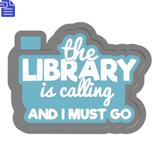 Library Silicone Mold Housing STL File - The Crafts and Glitter Shop