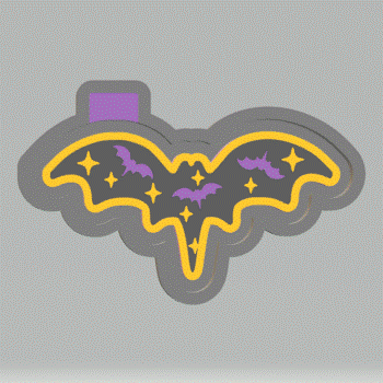 Mystic Bat Silicone Mold Housing STL File - The Crafts and Glitter Shop