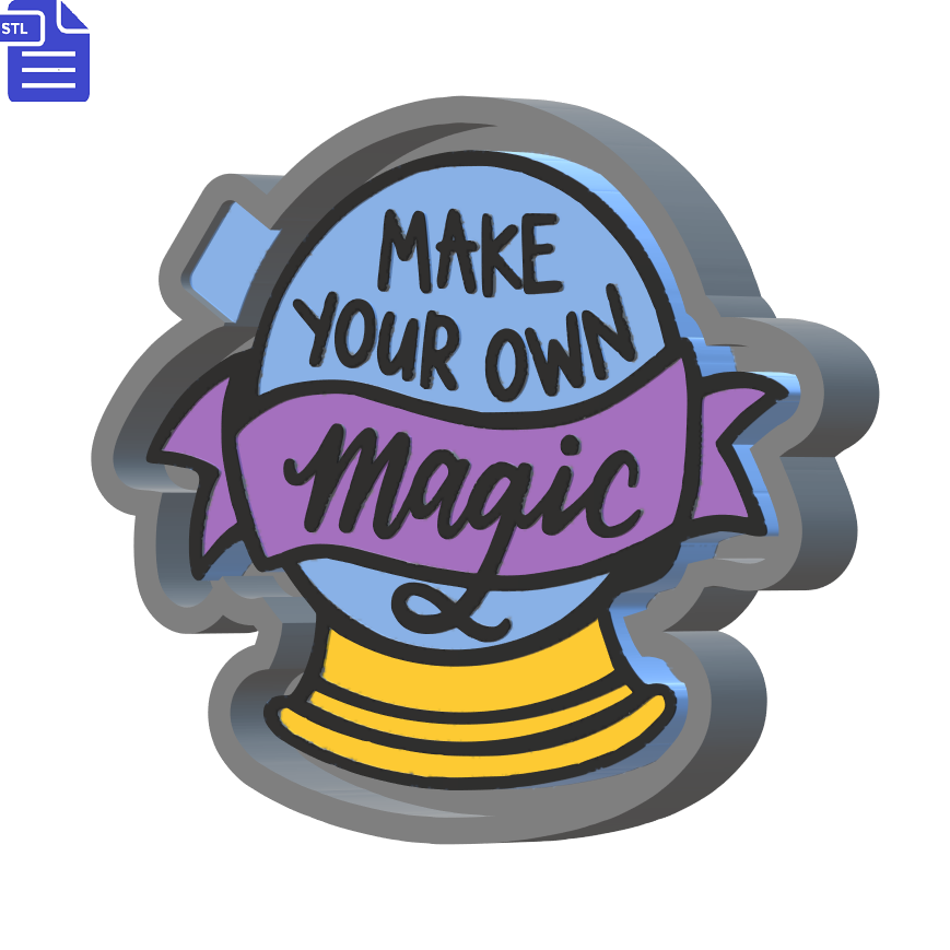 Make Your Own Magic Silicone Mold Housing STL File - The Crafts and Glitter Shop