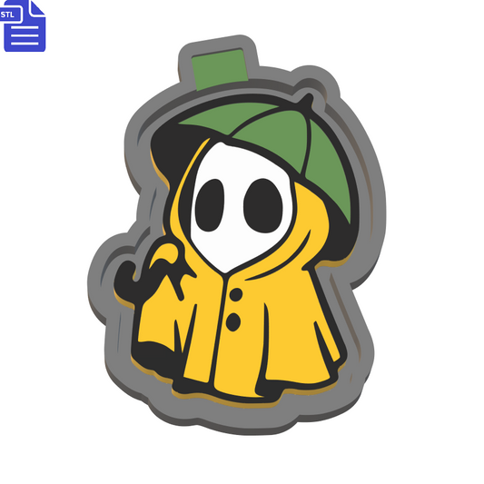 Rainy Day Ghost Silicone Mold Housing STL File - The Crafts and Glitter Shop