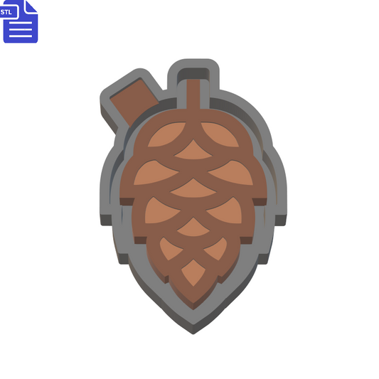 Pinecone Silicone Mold Housing STL File - The Crafts and Glitter Shop