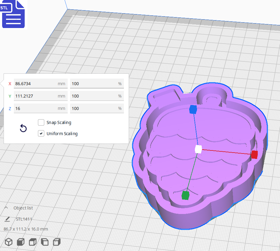 Pinecone Silicone Mold Housing STL File - The Crafts and Glitter Shop