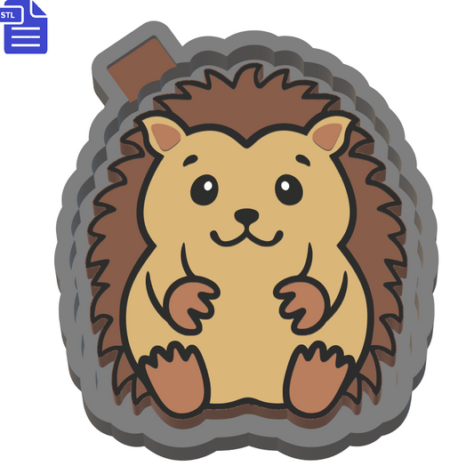 Hedgehog Silicone Mold Housing STL File - The Crafts and Glitter Shop