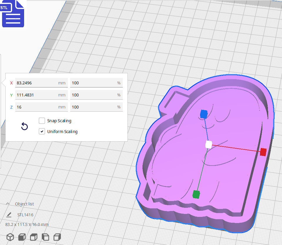 Pregnant Ghost Silicone Mold Housing STL File - The Crafts and Glitter Shop