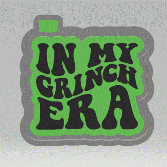 Grinch Era Silicone Mold Housing STL File - The Crafts and Glitter Shop