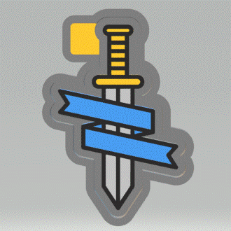 Sword Silicone Mold Housing STL File - The Crafts and Glitter Shop