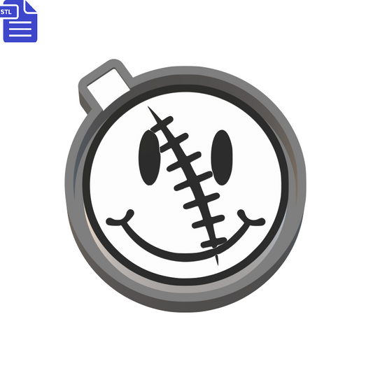 Football Smiley Silicone Mold Housing STL File - The Crafts and Glitter Shop