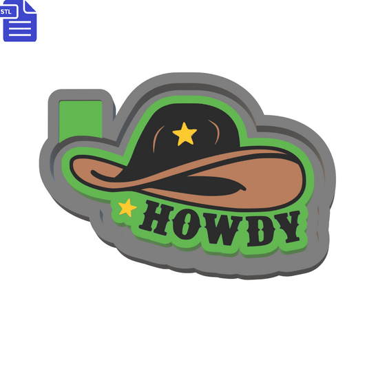 Howdy Silicone Mold Housing STL File - The Crafts and Glitter Shop