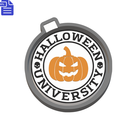 Halloween University Silicone Mold Housing STL File - The Crafts and Glitter Shop