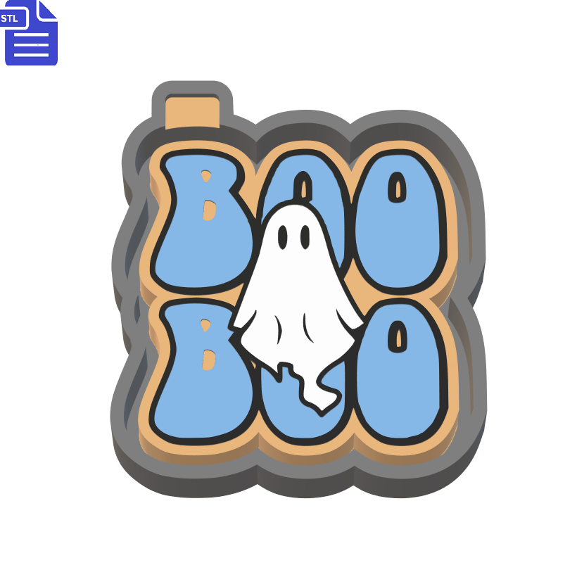 Boo Silicone Mold Housing STL File - The Crafts and Glitter Shop