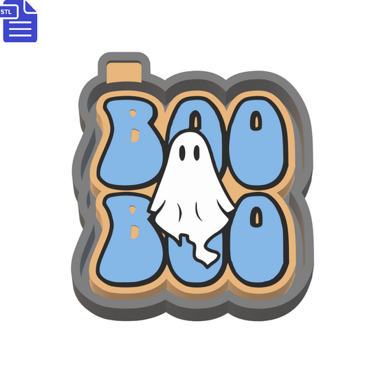 Boo Silicone Mold Housing STL File - The Crafts and Glitter Shop