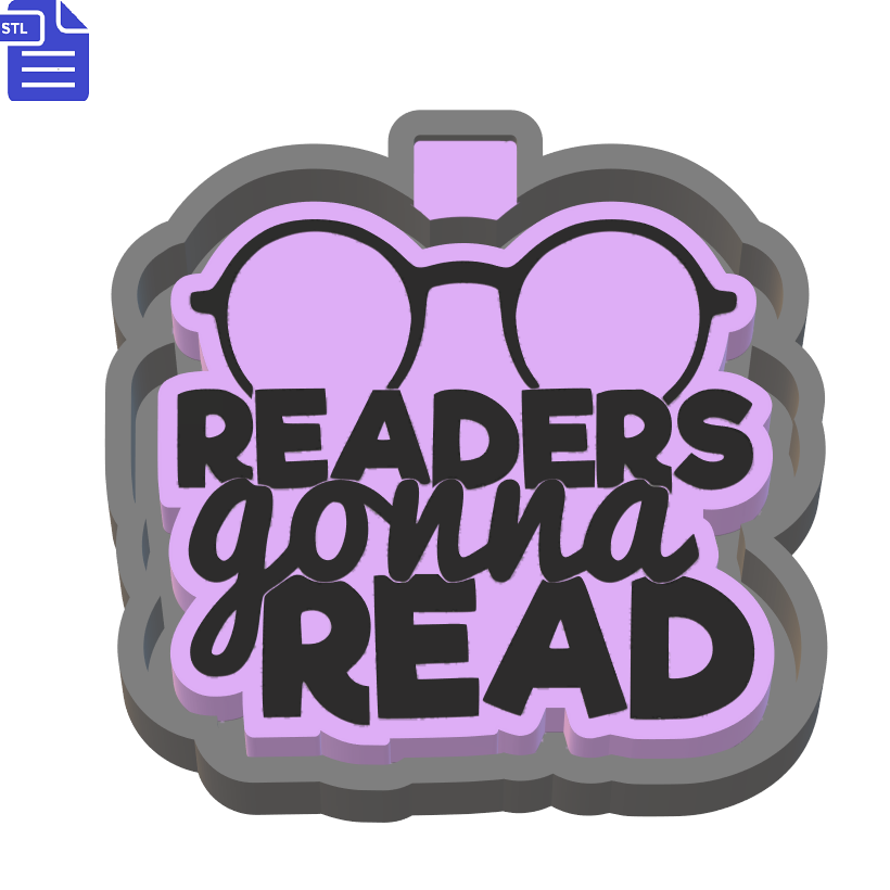 Readers Silicone Mold Housing STL File - The Crafts and Glitter Shop
