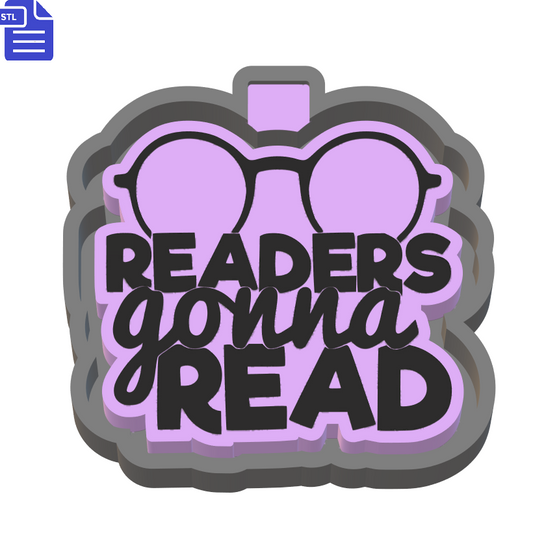Readers Silicone Mold Housing STL File - The Crafts and Glitter Shop