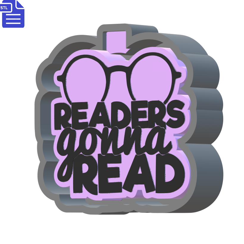 Readers Silicone Mold Housing STL File - The Crafts and Glitter Shop