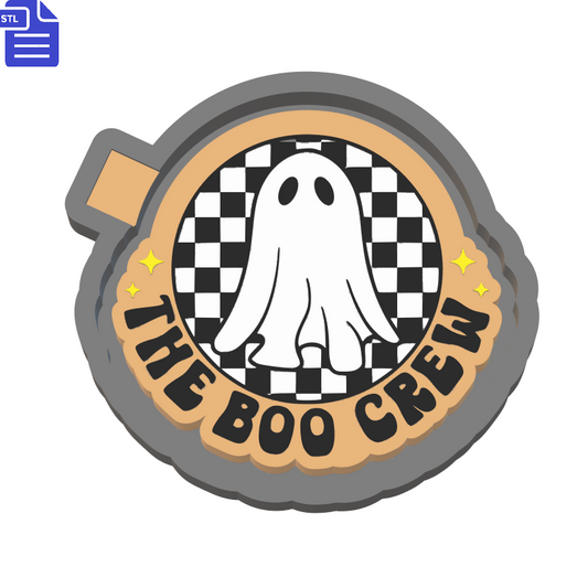 Boo Crew Silicone Mold Housing STL File - The Crafts and Glitter Shop