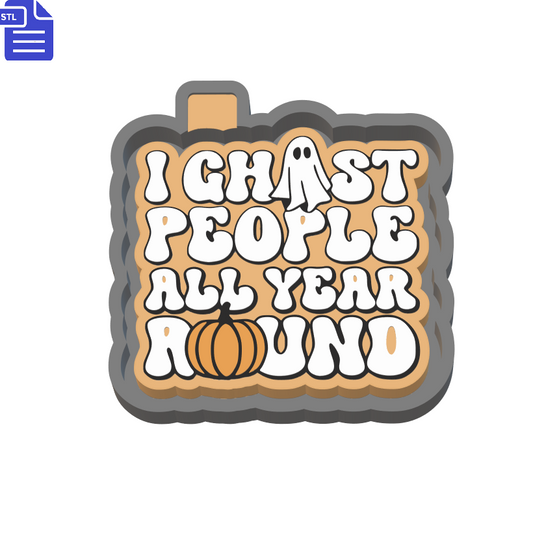 Ghost People Silicone Mold Housing STL File - The Crafts and Glitter Shop