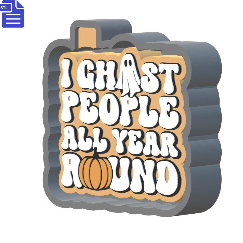 Ghost People Silicone Mold Housing STL File - The Crafts and Glitter Shop