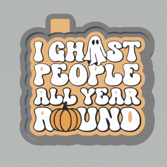 Ghost People Silicone Mold Housing STL File - The Crafts and Glitter Shop