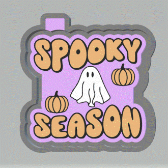 Spooky Season Silicone Mold Housing STL File - The Crafts and Glitter Shop